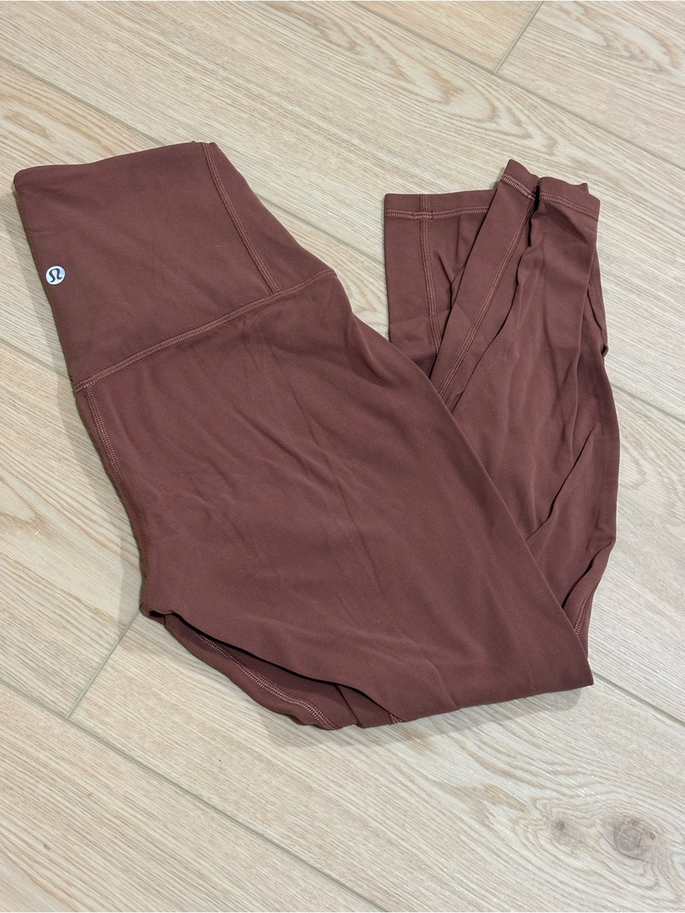 lululemon Orange Brown Leggings